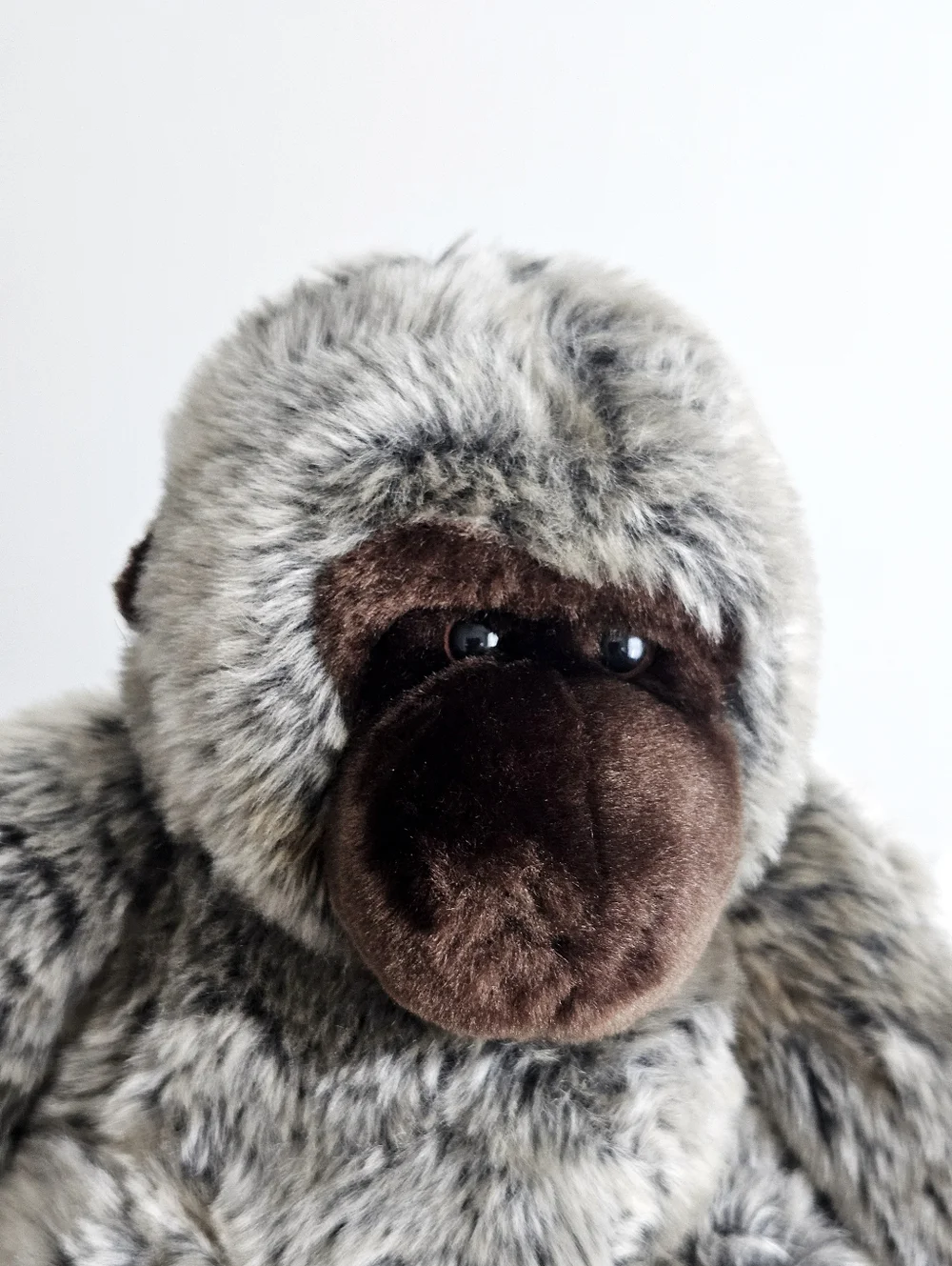 Vintage Dan Dee Monkey Plush 12” Stuffed Animal Gray Brown Collector
